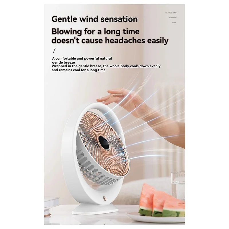 A91P Portable Small Fan Desktop USB Fan Home Dormitory High Wind Power