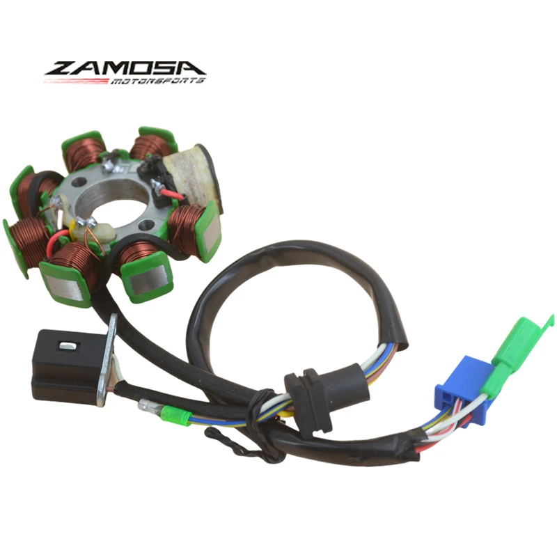 

8 pole TVS100 100CC SPORT Motorcycle Engine Electric Stator Coil For 8 pole TVS 100 100CC SPORT TVS100 Engine Spare Parts