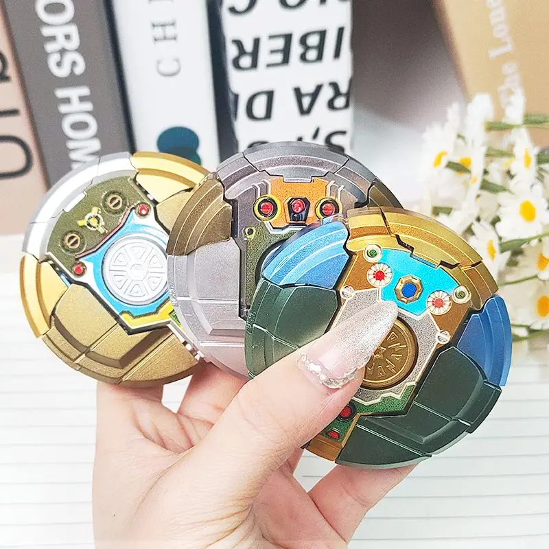 3pcs Transfiguratie Robot Fidget Spinner Speelgoed Scholieren, beoordenaars Anti Stress Angst Drukbestendig Speelgoed Gift