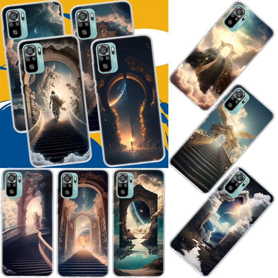 The Gate of the Heavenly Realm, the Heavenly God Phone Case For Xiaomi Poco X7 Mi 14 12T Pro 12X 11 10 12 Lite 13 5G 11i 11T 10T