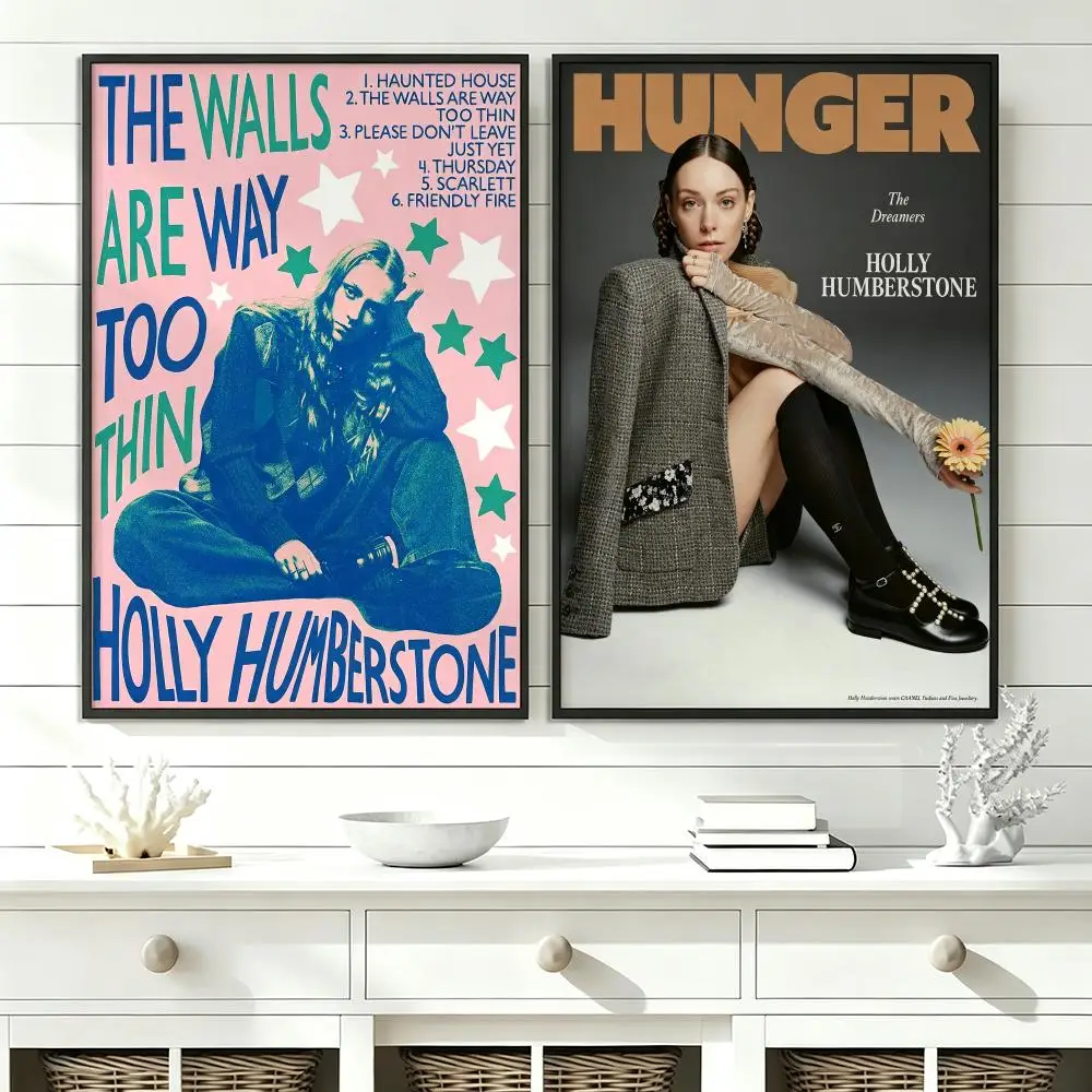 music Holly Humberstone Poster Poster HD Trendy SelfAdhesive Wall Art Print For Living Room Bedroom Dorm Office Home Gift
