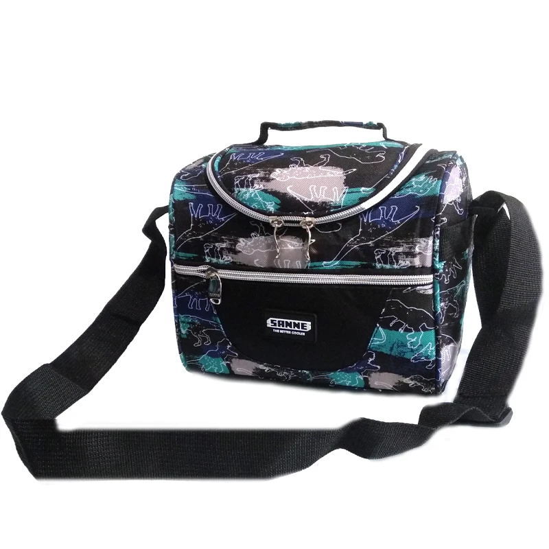 SANNE 5L New Fashion Cooler Bag Thermal For Food School Lunch Box Insulated Ice Bag Keep Cold and Warm Portable Insulated Bag