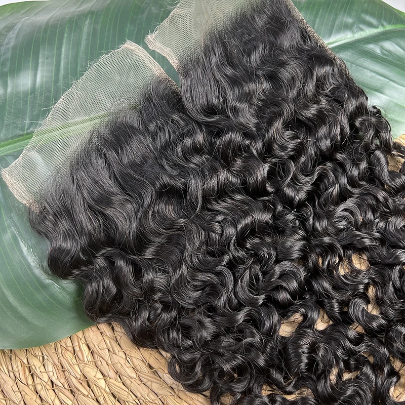 버마산 곱슬머리 100% 리얼 HD 레이스 클로저 4x6 5x5 인모 클로저 프리 플러킹 인비저블 HD 레이스 13x4 프론탈 온리 멜트 스킨