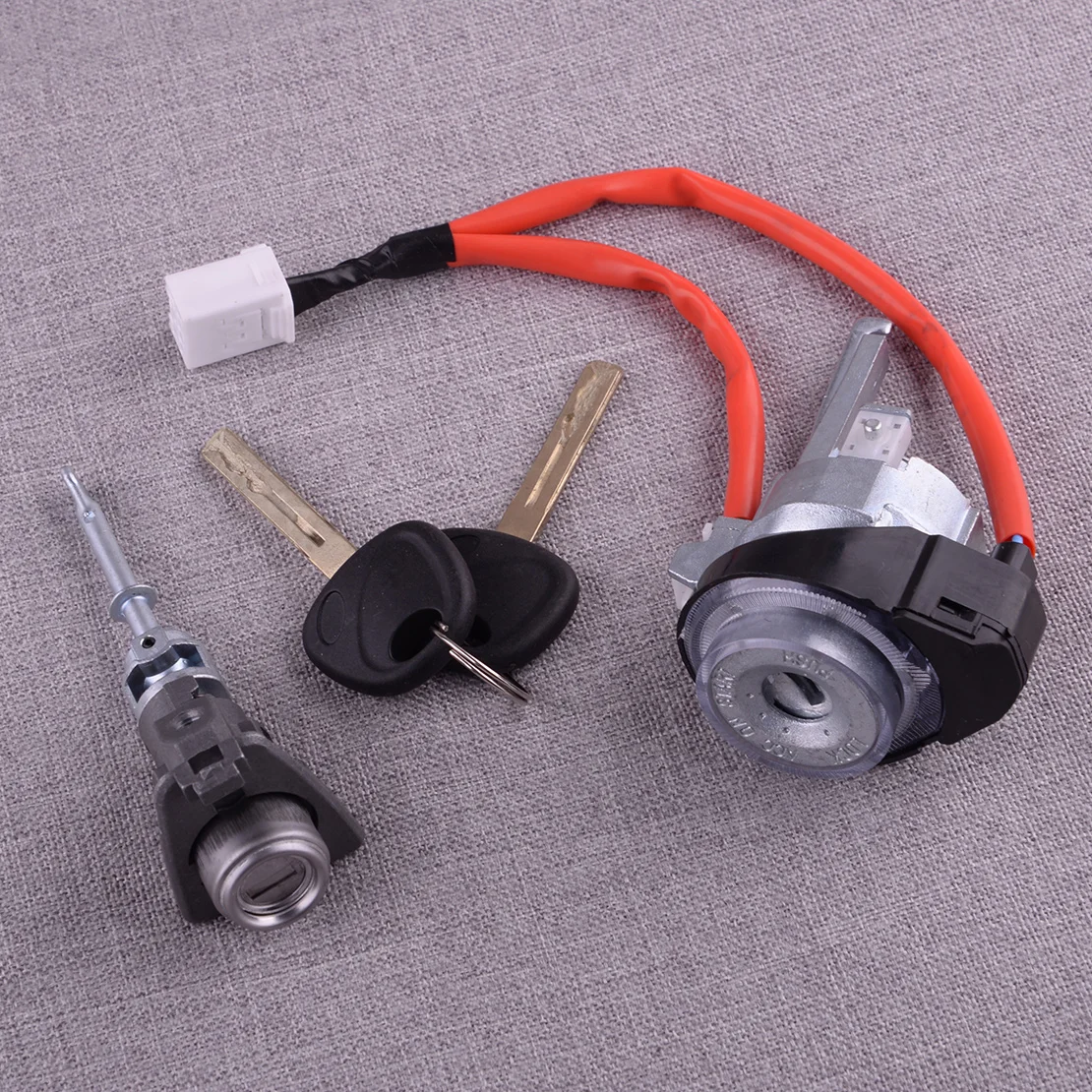 

4 Line Ignition Door Lock Cylinder with Keys Car Fit for Kia Sportage 2015 2016 2017 2018 2019 2020 2021 2022 High Quality