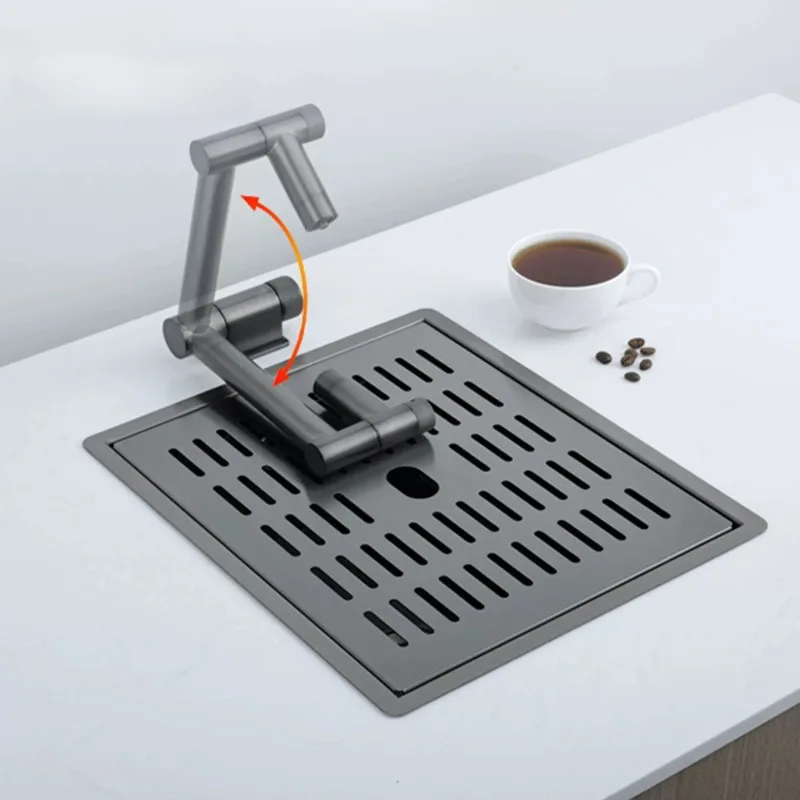Bar Sink Nano Black Nakajima Mini Small Single Sink Pool with Cover Stainless Steel Taichung Basin Undercounter Basin