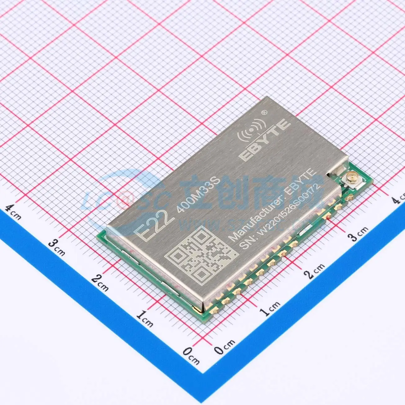 

2pcs E22-400M33S SMD 38.5x24mm 470MHz 433MHz 33.5dBm LoRa Wireless RF Transceiver Module