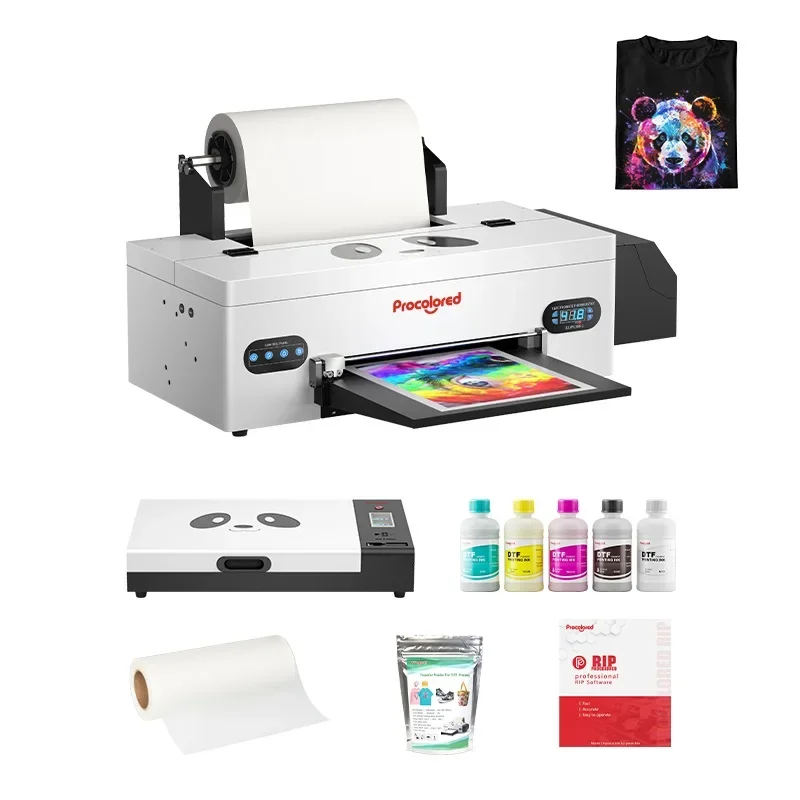 Procolored F13 T-shirts Printing Machine Impresora Dtf Printer A3 L1800 R1390 Print Machine Dtf