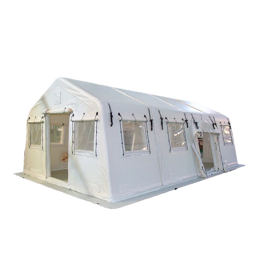 

Air Inflatable Tent New Waterproof Outdoor Large Water Camping Medical Fire Shelter Rescue Tent Factory Outlet