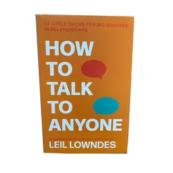Cómo hablar con cualquier persona: 92 pequeños trucos para un gran éxito en relaciones Comunicación y habilidades sociales Libro en inglés Libro de bolsillo