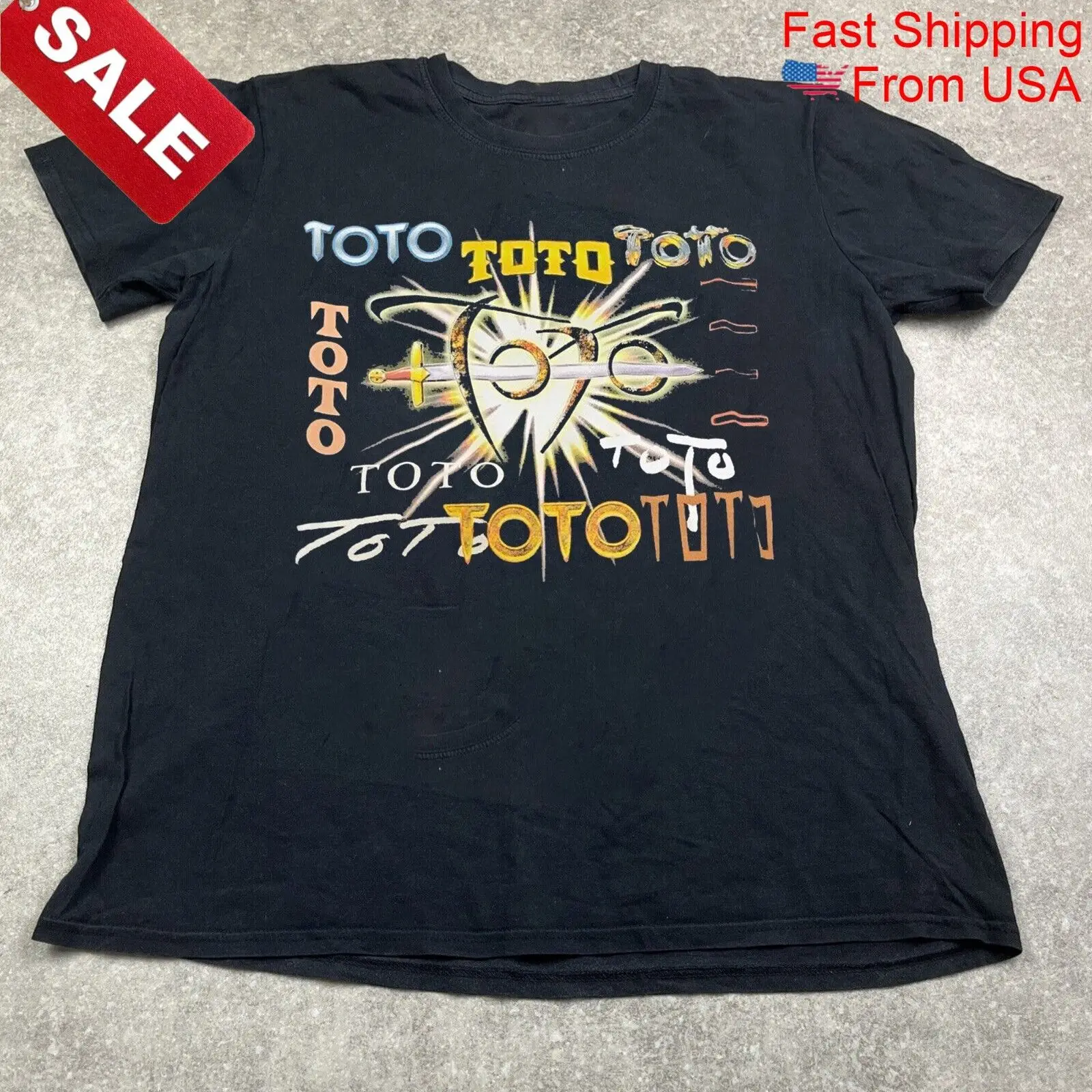 

Новый подарок группы Toto 2008 для фанатов, рубашка унисекс S-5XL PP748
