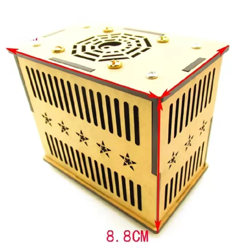 Wave Generator Extremely 20W Schumann 7.83HZ Low Frequency Pulse Negative Ion Generator With Acrylic shell