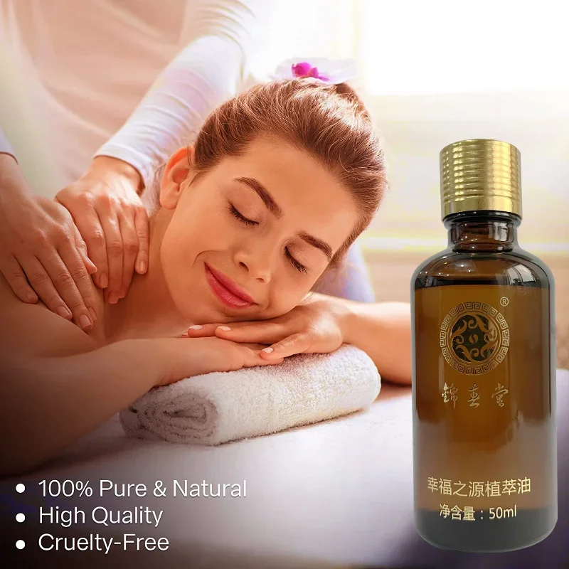 

Herbal Plant Extract Energy Oil for Activating Couples Massage Essential Oil Enhanced High Absorption Sweet Full Body Skin Care