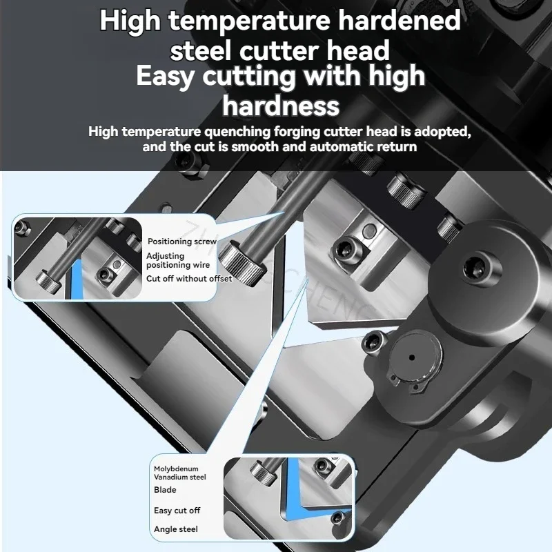 新型油圧切断機、油圧アングル鉄パンチングマシン、アングル鋼切断機、穴開きアーティファクト