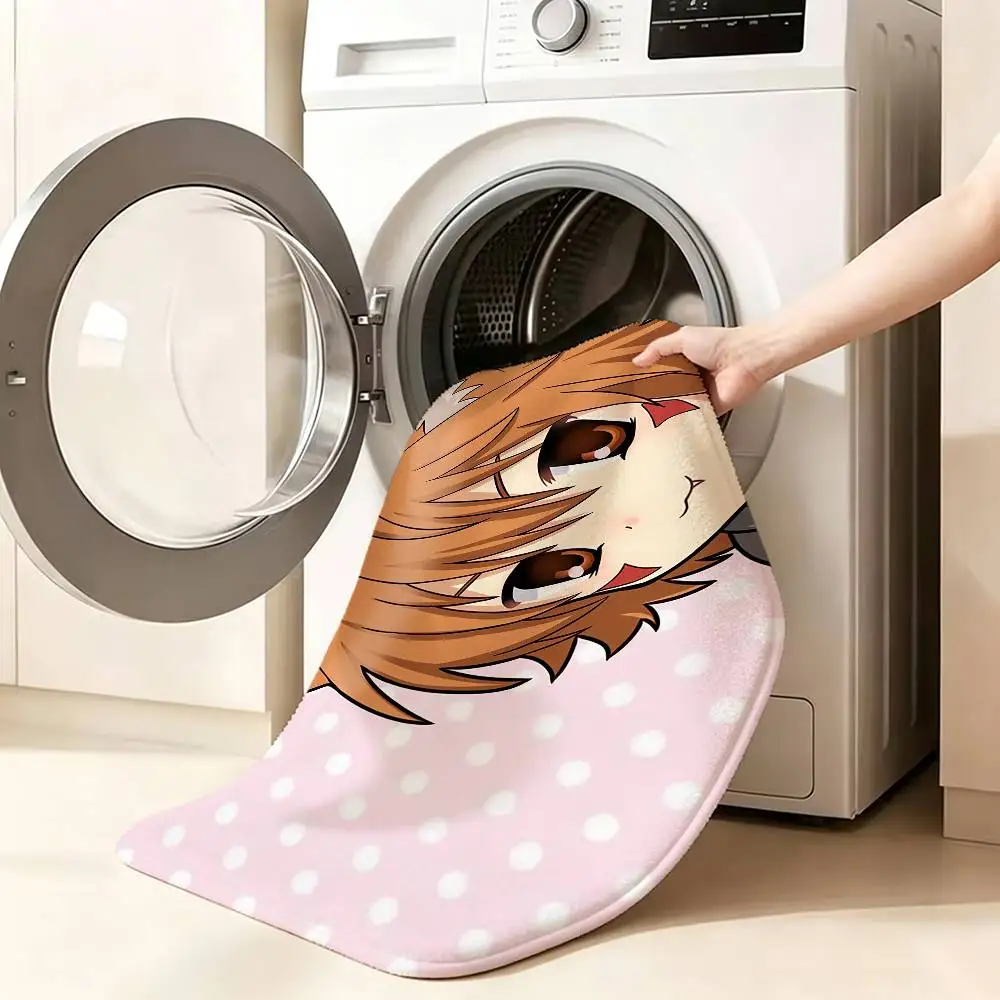 Chibi R-Ren H-Hana Bedroom Decor Carpet  for Living Room Thick Plush Study Floor Mat Home Fluffy Soft Rug