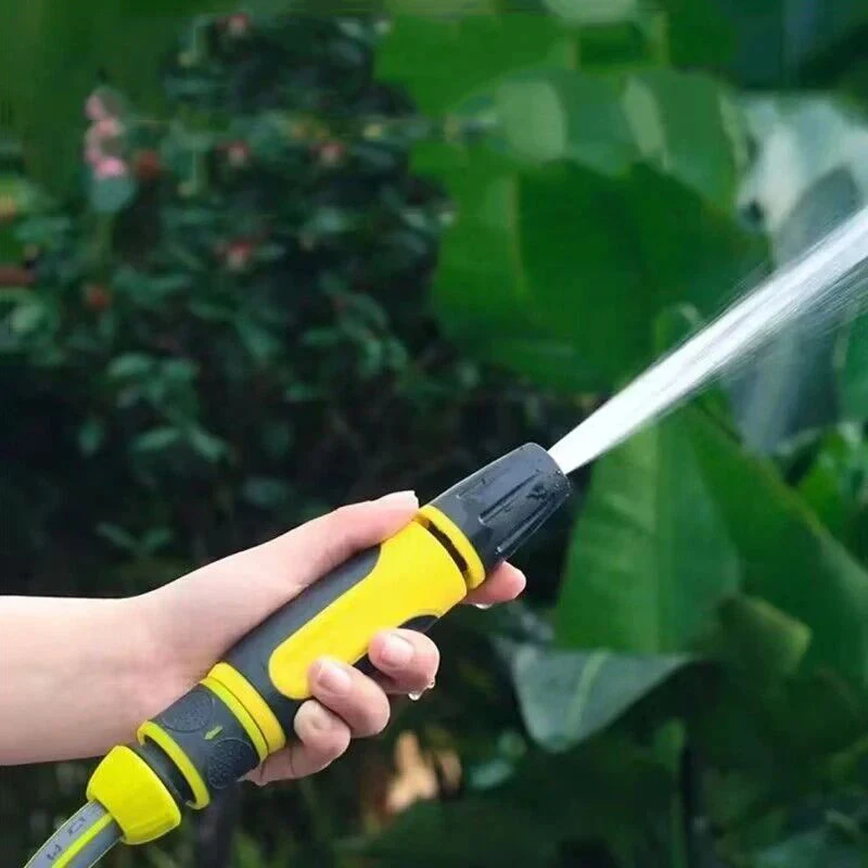 Adjustable High Pressure Water Spray Gun, Multifunctional Hose Nozzle Sprinkler for Garden Watering Car Cleaning
