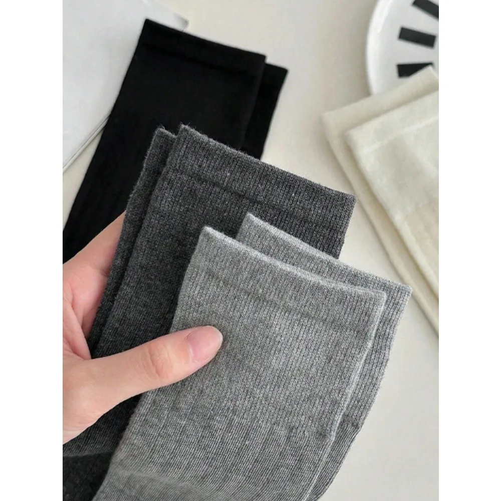 Women's Vintage Knit Leg Warmers, Elastic Long Boot Socks, Soft Thickened Winter Leggings, Retro Snowflake Pattern Leg Covers view 6