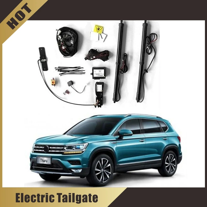 

For vw TAYRON 2018+ control of the trunk electric tailgate car lift auto automatic trunk opening drift drive kit foot sensor