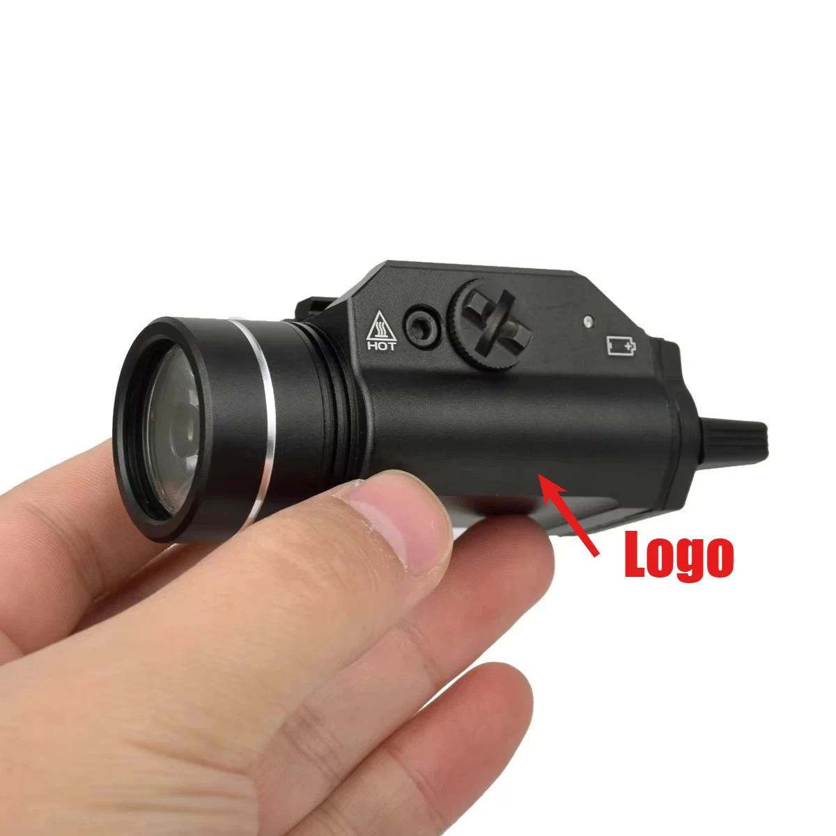 TR-1 TR-7 Linterna táctica 1000 lúmenes para raíl de 20mm Glock 17