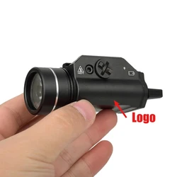 TR-1 TR-7 Linterna táctica 1000 lúmenes para raíl de 20mm Glock 17
