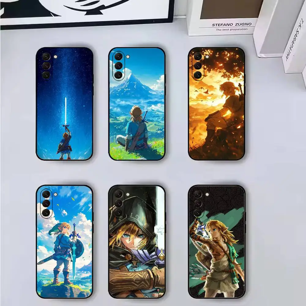 

Game Z-Zelda L-Link Phone Case For Samsung Galaxy A73,A72,A71,A70,A53,A52,A51,Soft Silicone Black Cover