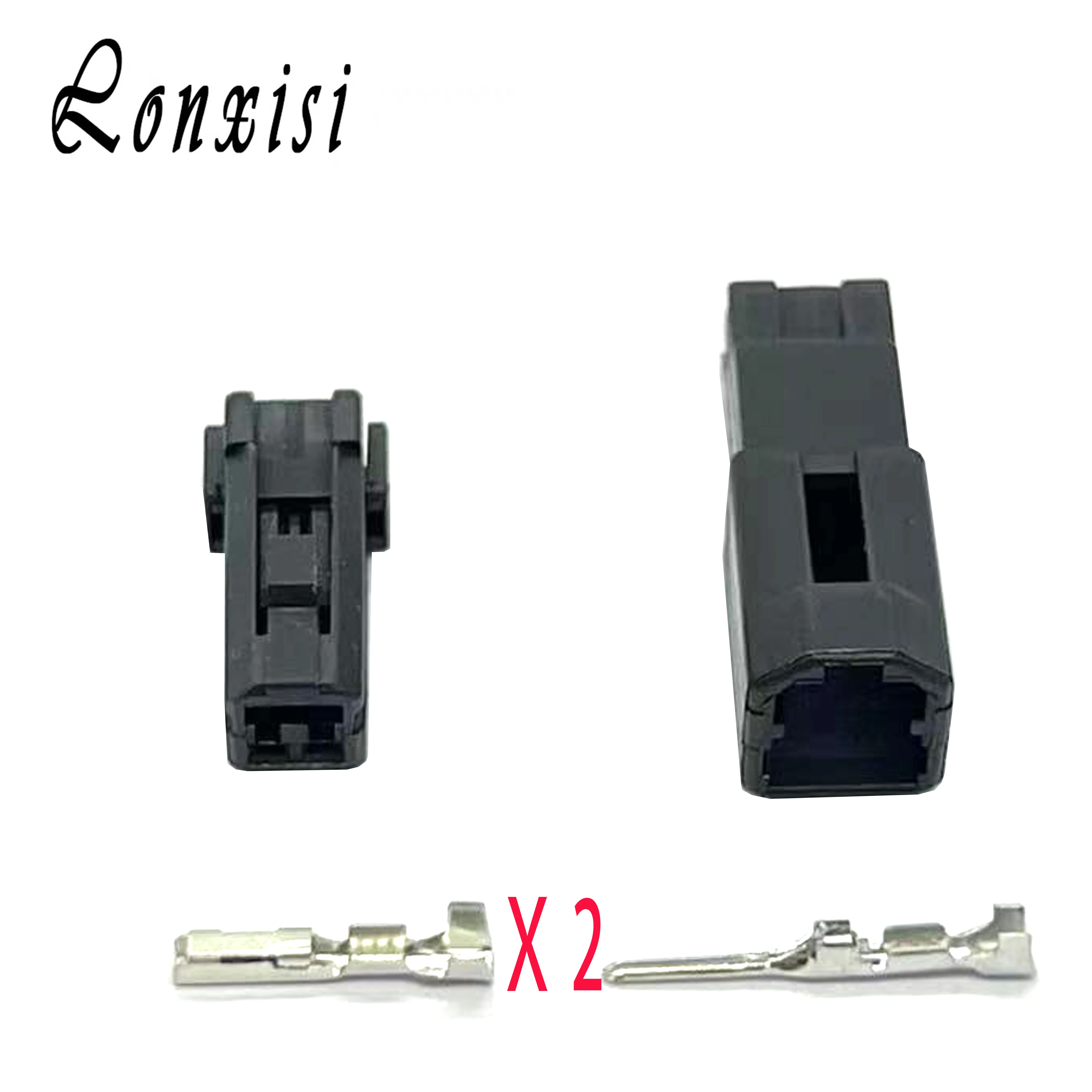 

1/5/10/20/50 Sets 2 Pin 174056-2 174057-2 Auto Unsealed Connector For Mazda Car Tweeter Speaker Wiring Harness Socket