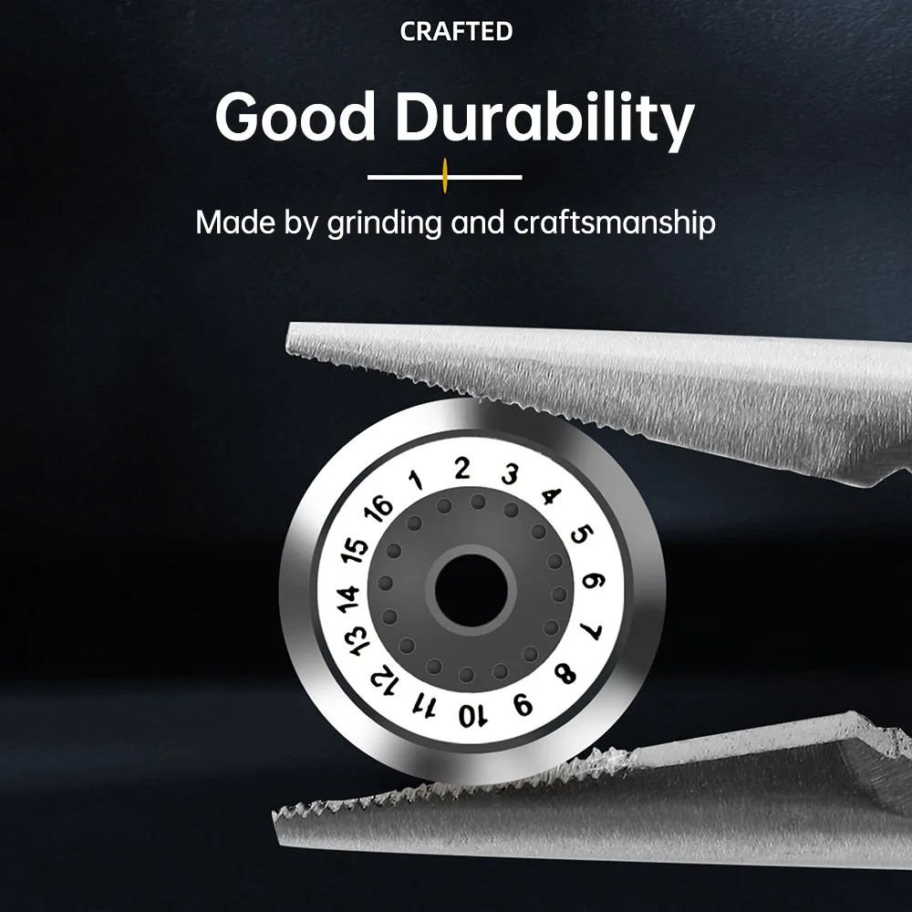 ZoeRax Optical Fiber Cutter Blade Fiber Cutting Tool Spare Parts Diameter 20-22mm and 12/16/24 Surface Tungsten steel Blade