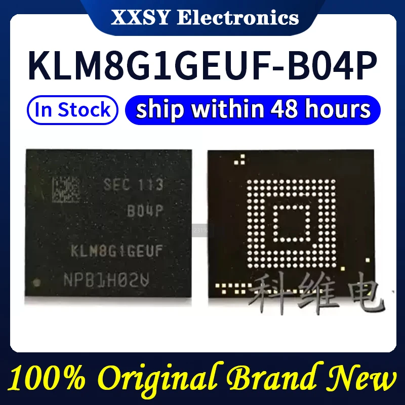 KLM8G1GEUF-B04P 재고 있음 100% 오리지널 신규