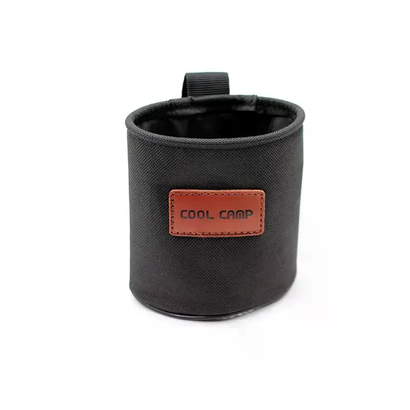 كرسي تخييم خارجي حامل أكواب يدعم كرسي الصيد صينية المشروبات لصيد الأسماك على الشاطئ والتخييم والنزهة حامل محمول