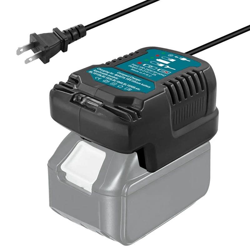 Replace For Makita 18V Mini Charger DC18RC Replace Charger For Makita Lithium Batteries BL1860 BL1450 BL1830