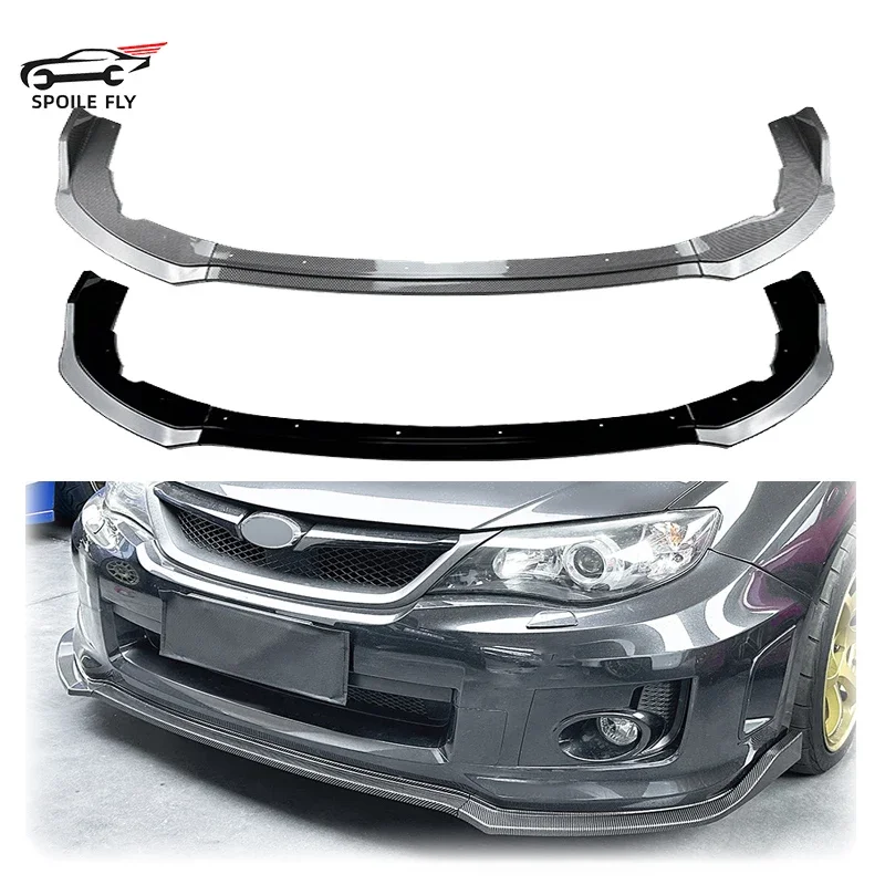 

3PCS 2011 To 2014 For STI Subaru Impreza WRX Sti 4 Door Sedan Car Front Lip Splitter Diffuser Spoiler Guard Cover By ABS