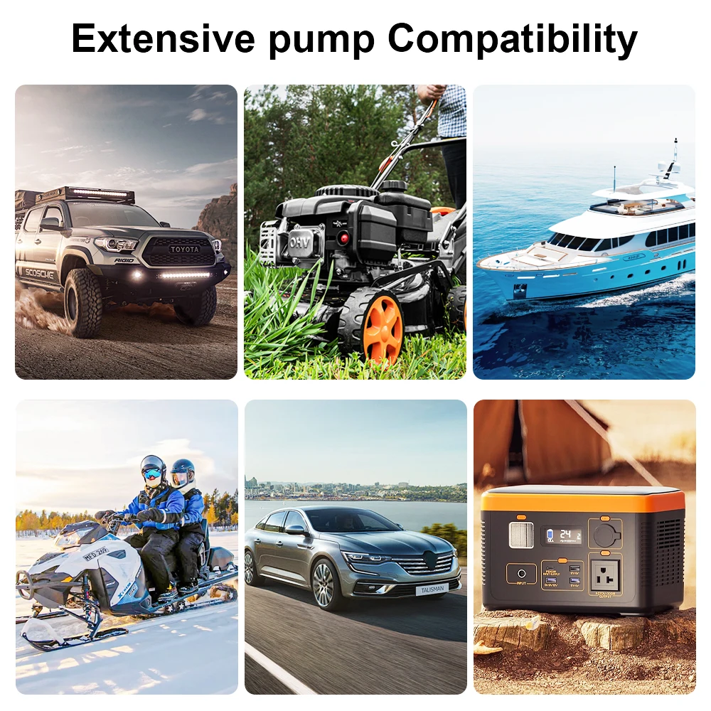 Electric Automatic Portable Vacuum Pumps Car Gas Oil Pump 12V For SUV Truck RV Boat Water And Oil Absorption Fuel Tank Tools