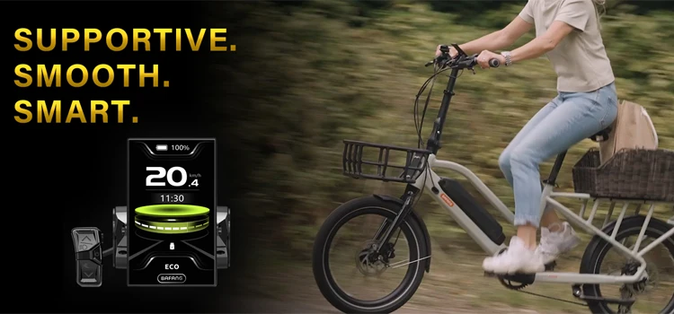 BAFANG DPC010 E-Bike-Display 4-Zoll-TFT-Bildschirm IP66 Wasserdicht Automatische Hintergrundbeleuchtung E-Bike-Tachometer & Computer mit Typ-C-Ladegerät – Detail 1