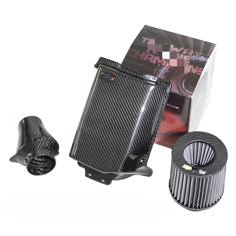 

Automotive Parts Suitable for Infiniti Q50 2.0T Airspeed Clean Surface Texture Dry Carbon Fiber Cold air Intake System