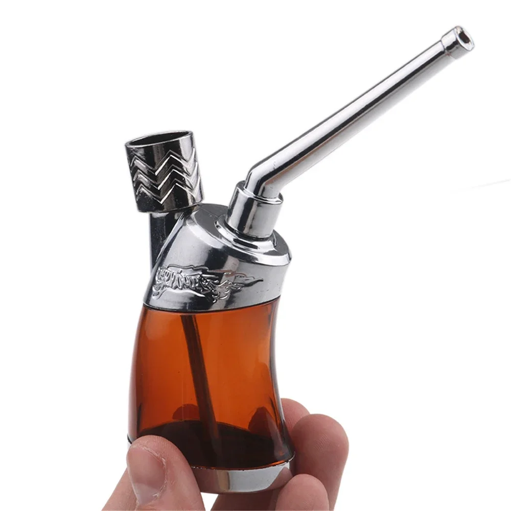 Outdoor Tools High Quality Portable Hookah Smoking Pipes Recycle Cleanable Cigarette Filter Health Metal Tube Hookah Filtration