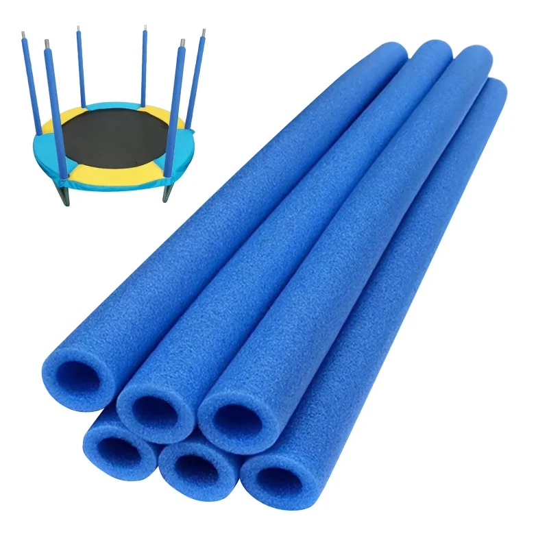 6pcs Trampoline Pole Cover Trampoline Tube Padding Replacement Part  Trampoline Pole Sleeves Tubes for Safe Outdoor Bouncing