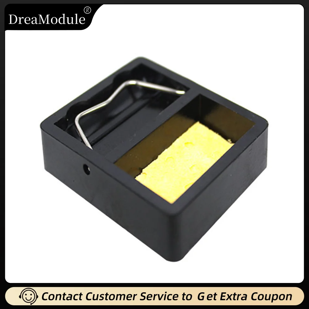 

Square Bakelite Soldering Iron Holder Electric Soldering Iron Holder High Temperature Resistant Soldering Pen Accessories