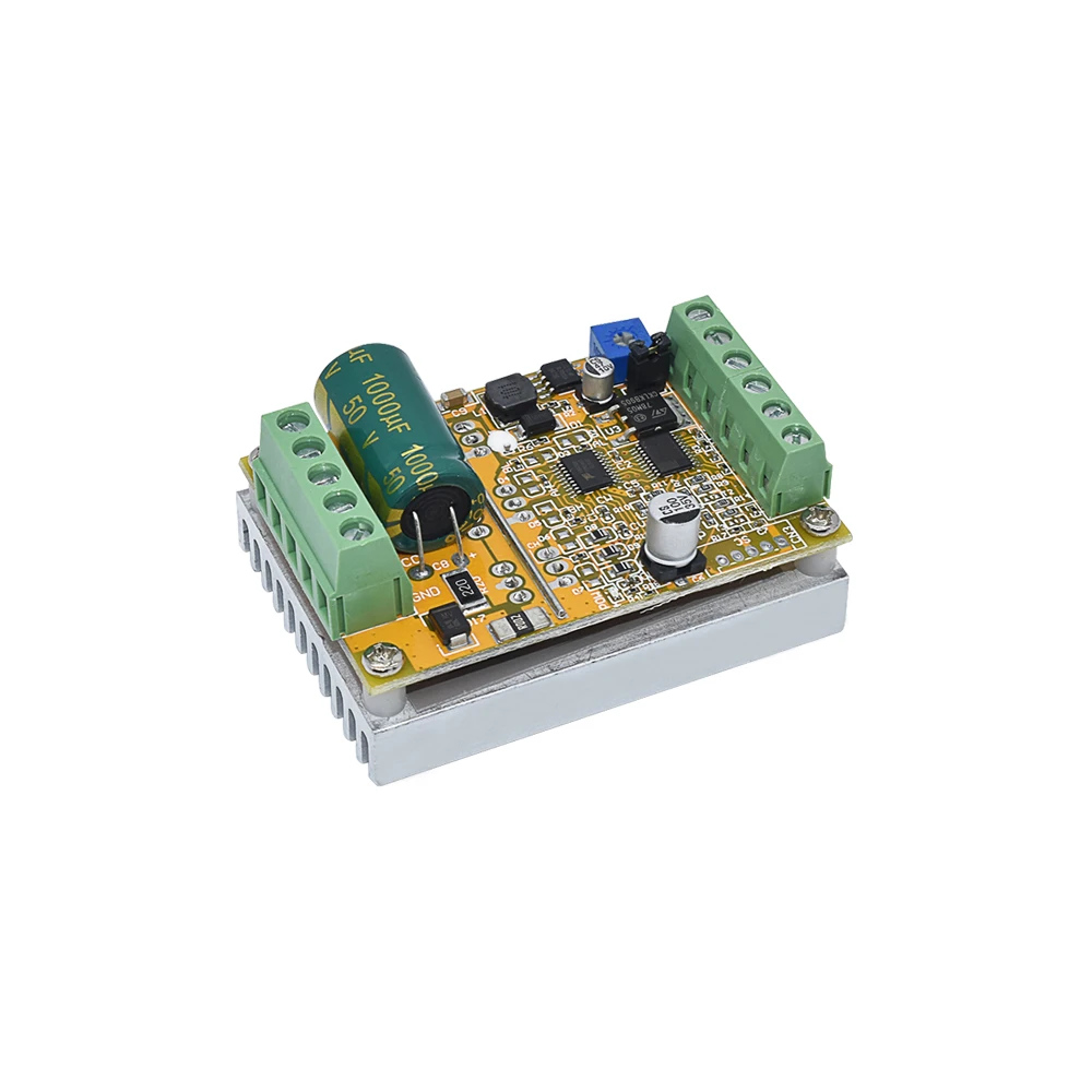 380 واط 3 مراحل فرش السيارات لوحة تحكم (لا/بدون مستشعر القاعة) BLDC PWM PLC نموذج مشغل تيار مستمر 6-50 فولت