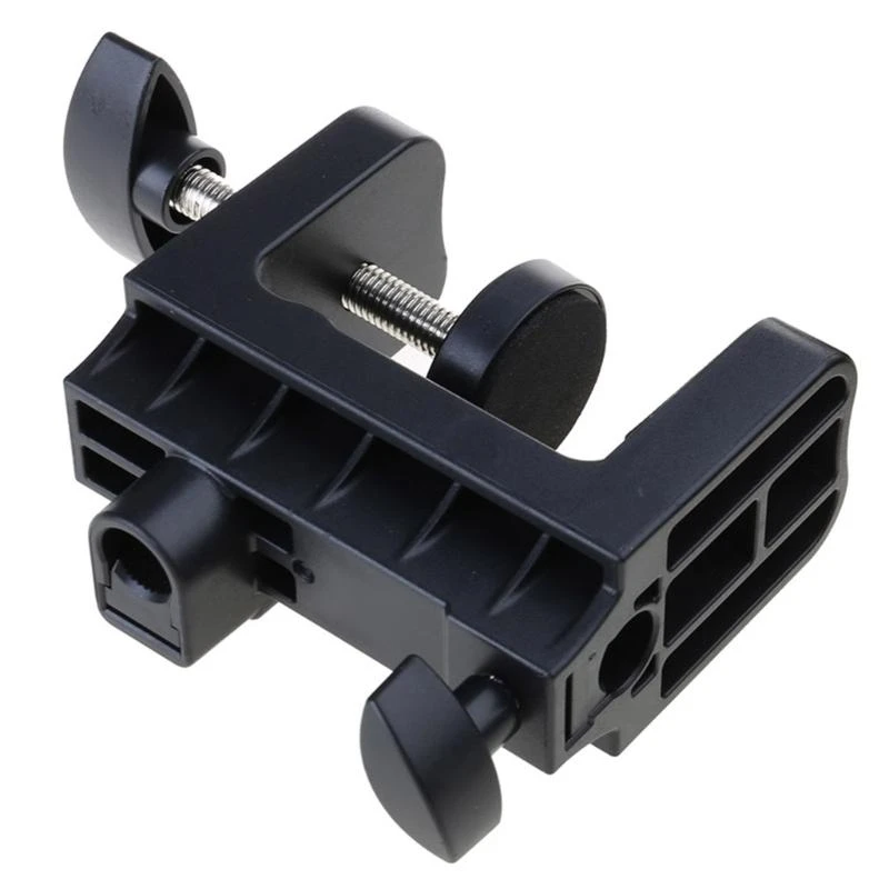 

652F Universal C-Clamp with 12mm Hole For Desktop Mount Holder LCD Monitors Desks Carts Worktables