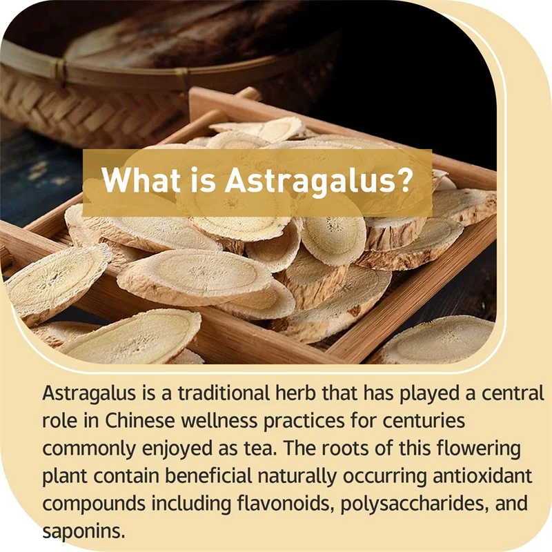 Astragalus Root Capsules - Heart and Liver Health, Immune System Support