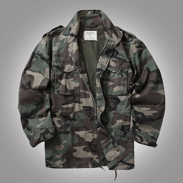 Camouflage Jacket Streetwear Military Casual Men Military Style Jackets Fashion Aliexpress