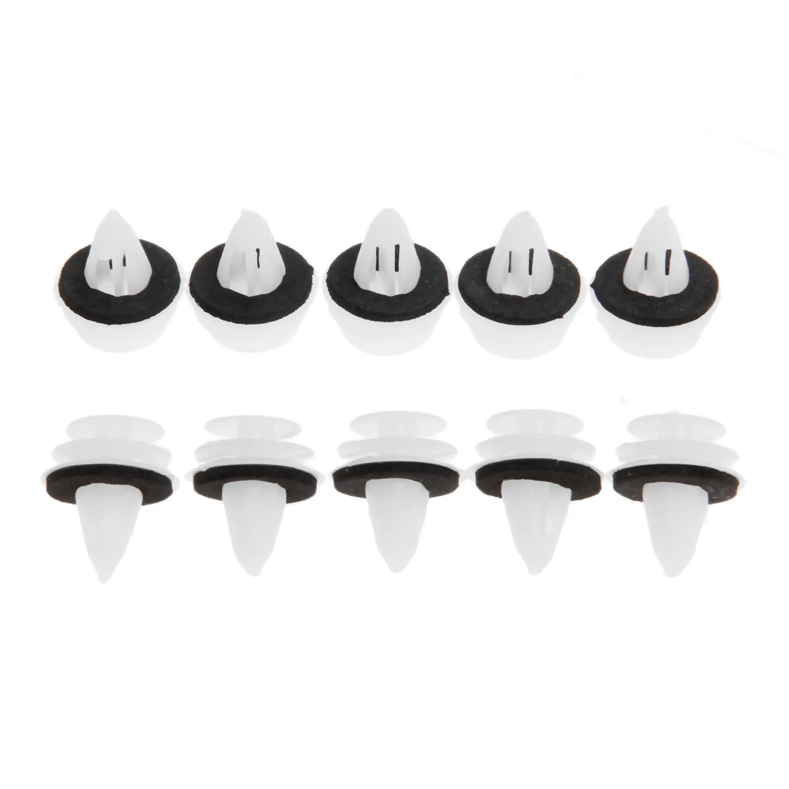 

15Pcs Auto Car Door Trim Panel Retainer Clips Sealer Fastener Plastic Rivets Automobile For Nissan Infiniti 80999-VE000 9mm Hole