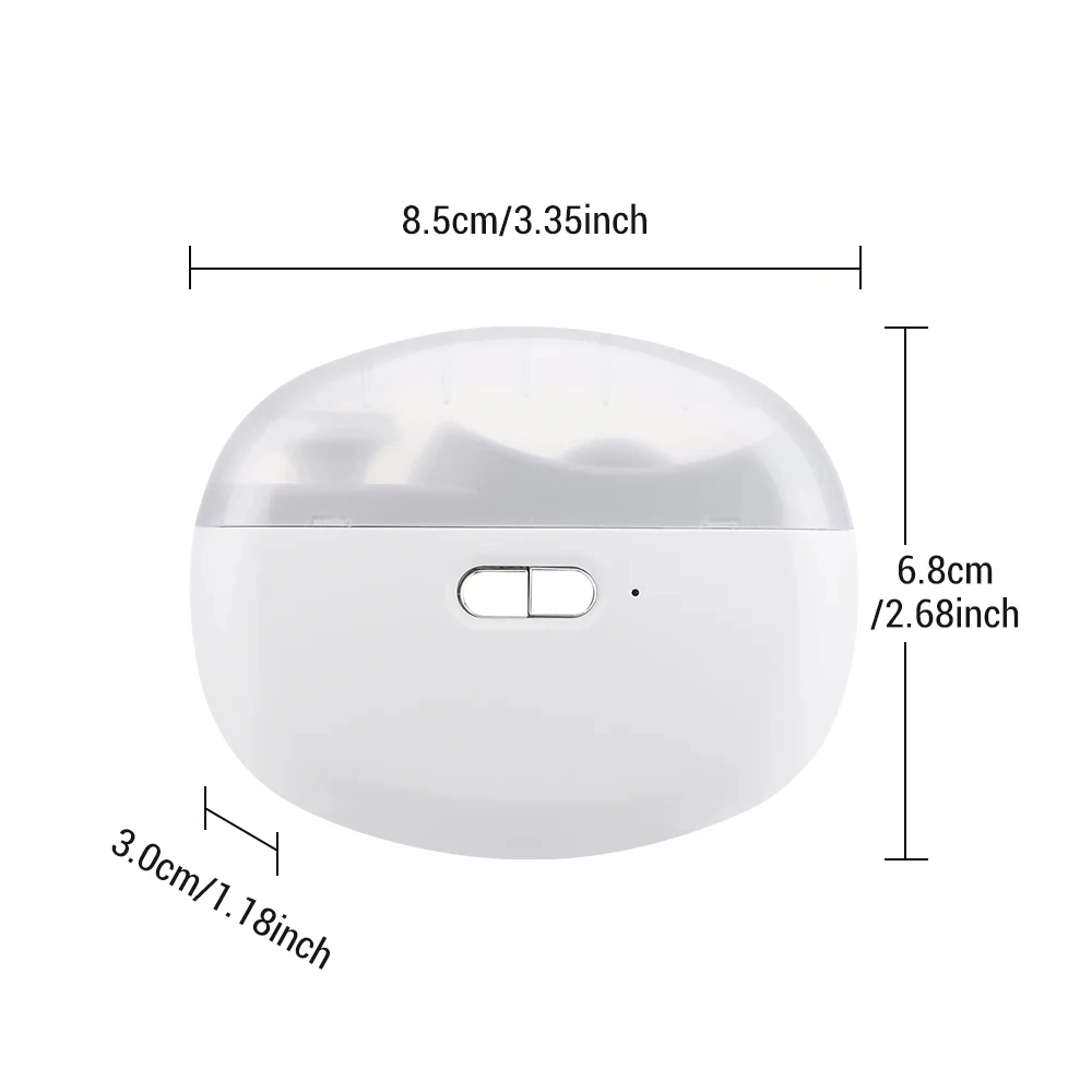 Electric Nail Clipper Safety Automatic Fingernail Clipper With Light Portable Polishing Nail Trimmer for Kids Adults Elderly