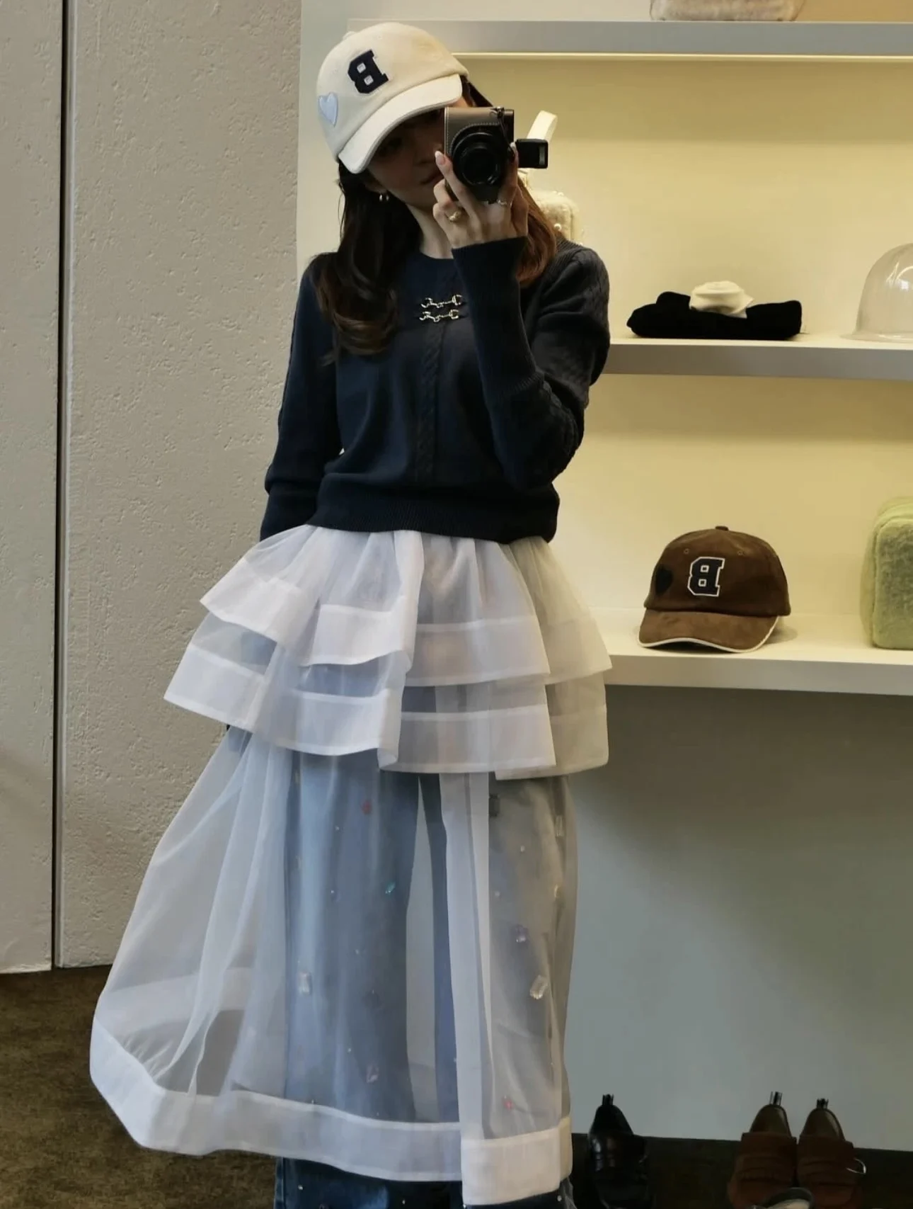 

Вязаный свитер Bibi на пуговицах, женский, свободного кроя, с длинным рукавом, теплый, термо, осенне-зимний, модный, для повседневной носки, с круглым вырезом