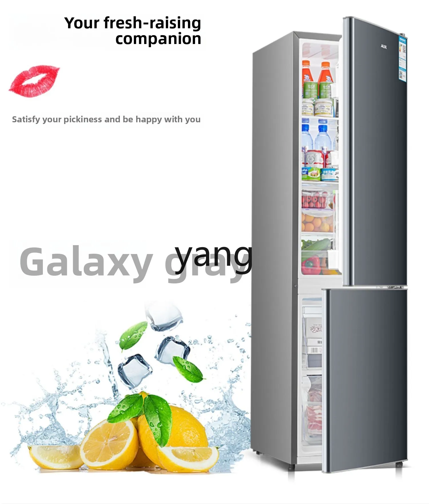 CX household dormitory rental room refrigeration and freezing energy-saving refrigerator first-class energy efficiency