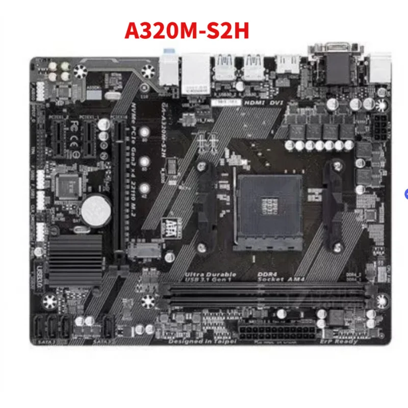 

Used for GIGABYTE A320M-S2H / B450M H / A320M-H AM4 mATX DDR4 Motherboards for AMD Ryzen CPUs