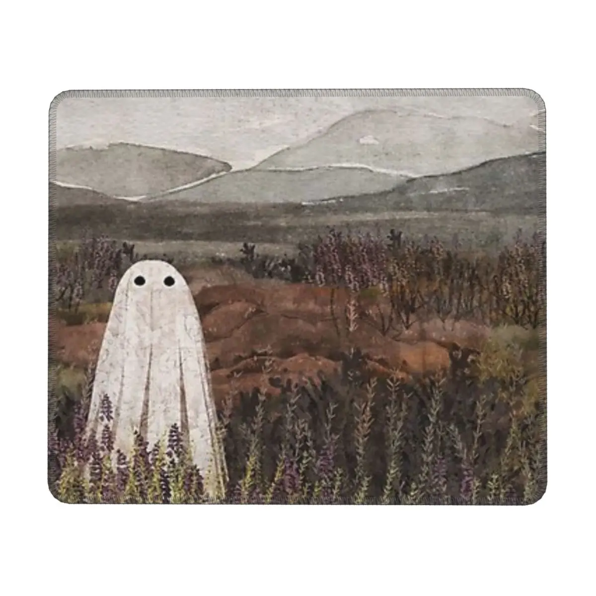 

Heather Ghost Mouse Pad Computer Laptop Non-slip Keyboard Desk Mat Mousepad