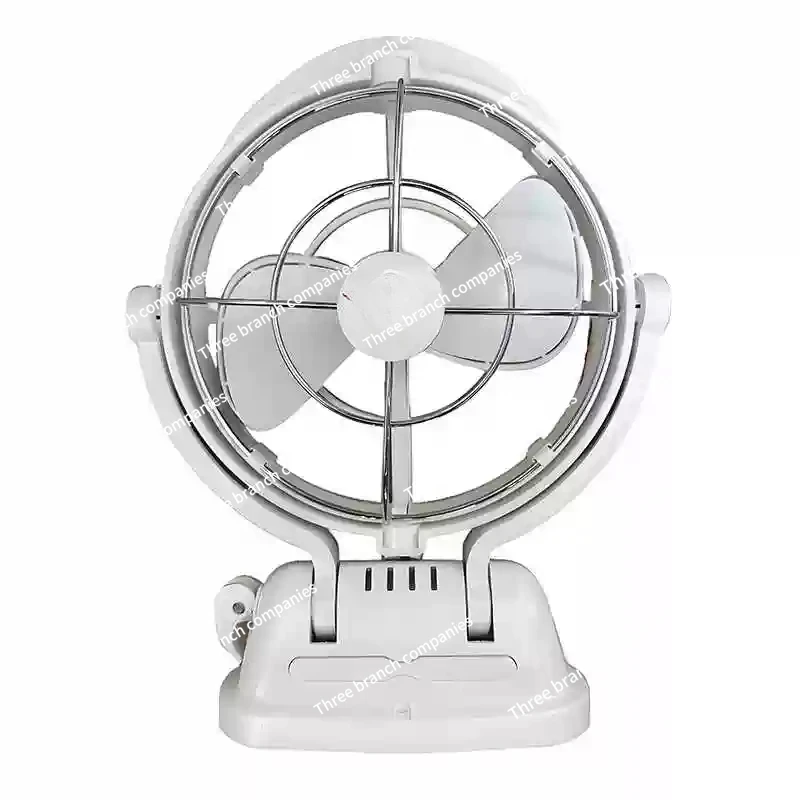 RV special DC electric fan hanging head fan 12V24V vehicle large air volume exhaust fan multi-gear adjustment