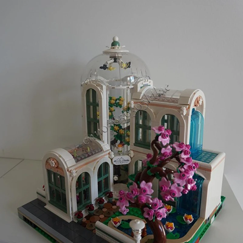 1726 PCS City Engineering Modular Botanical Garden MOC Customize Modular Building Block Educational DIY Christmas Toy Gift
