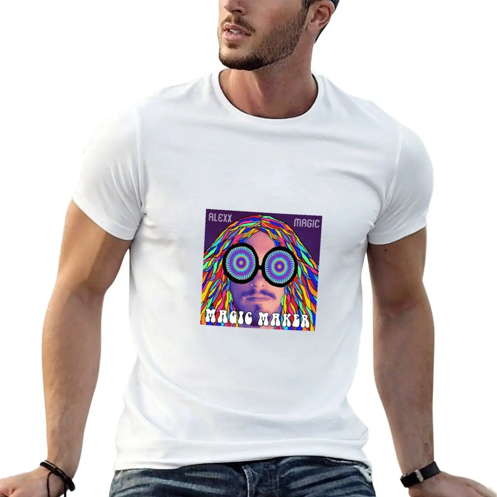 Magic Maker Album Cover T-Shirt funny costumes graphic t shirt vintage black t shirts for men