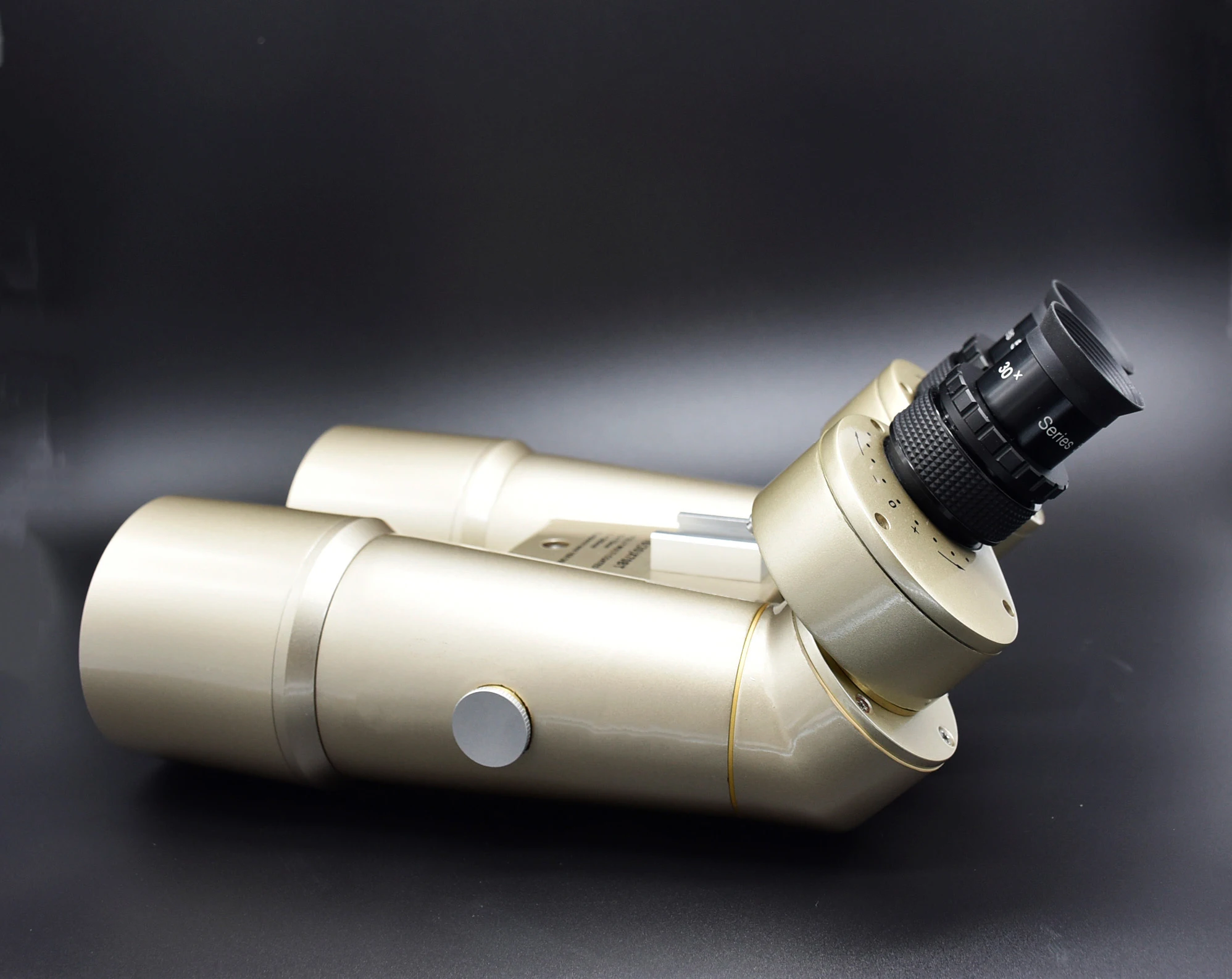

Big Mac Large Binocular Sightseeing Ornamental Telescope Champagne Gold